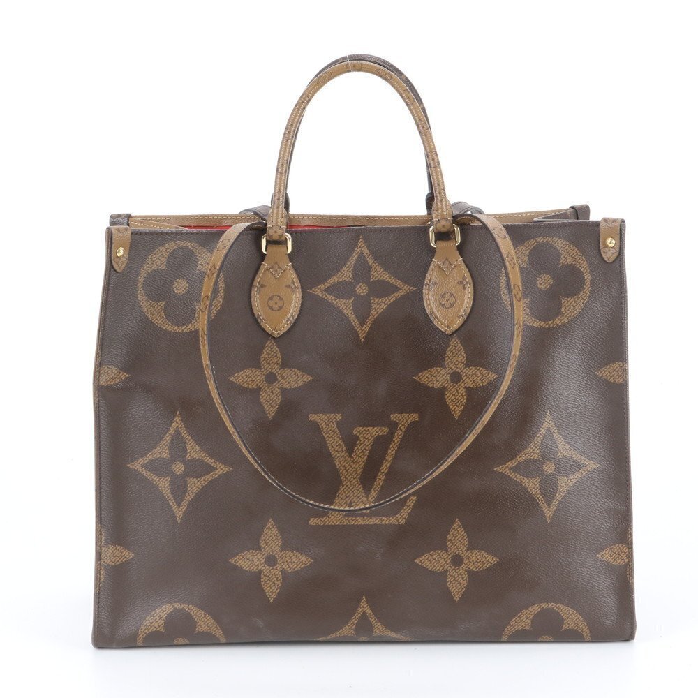 Louis Vuitton Monogram Giant OnTheGo Tote Bag Shoulder EEM